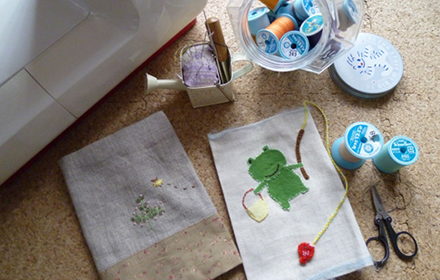 シャッペでブックカバー