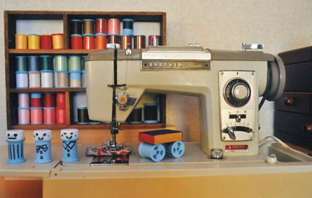 糸で繋ぐ親子4世代　ものづくりの喜び