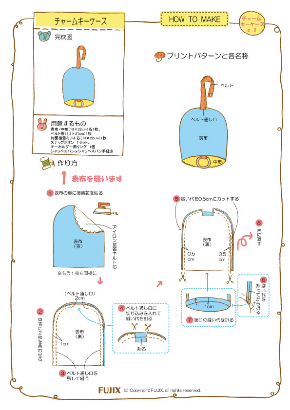 キーケース できるよ Com 手づくりレシピ そーいんぐ Com